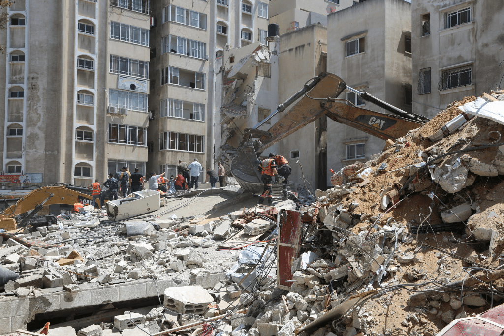 Rovine a Gaza City