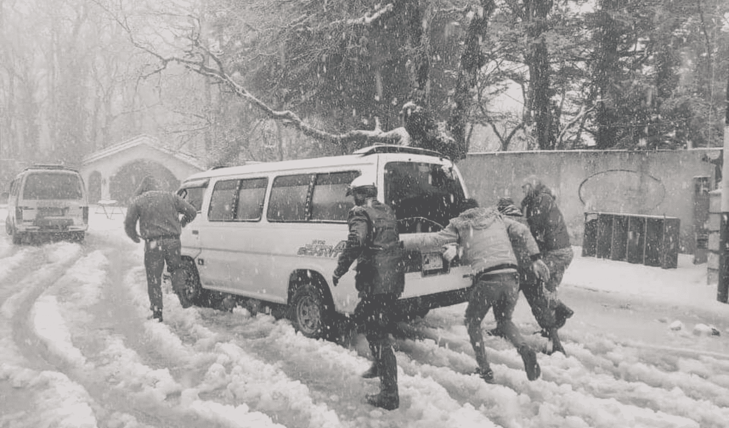 Neige en Syrie